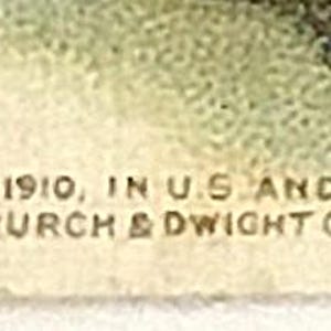 1910 Copyright mark.