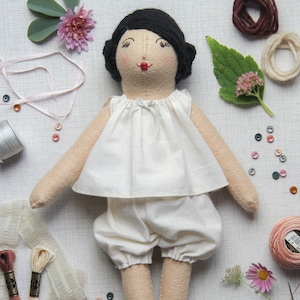 Handmade Doll Pattern, Soft Doll Sewing Pattern, Cloth Doll Clothes, Doll Clothes Pattern PDF, Handmade Doll Pattern, Ragdoll Sewing Pattern