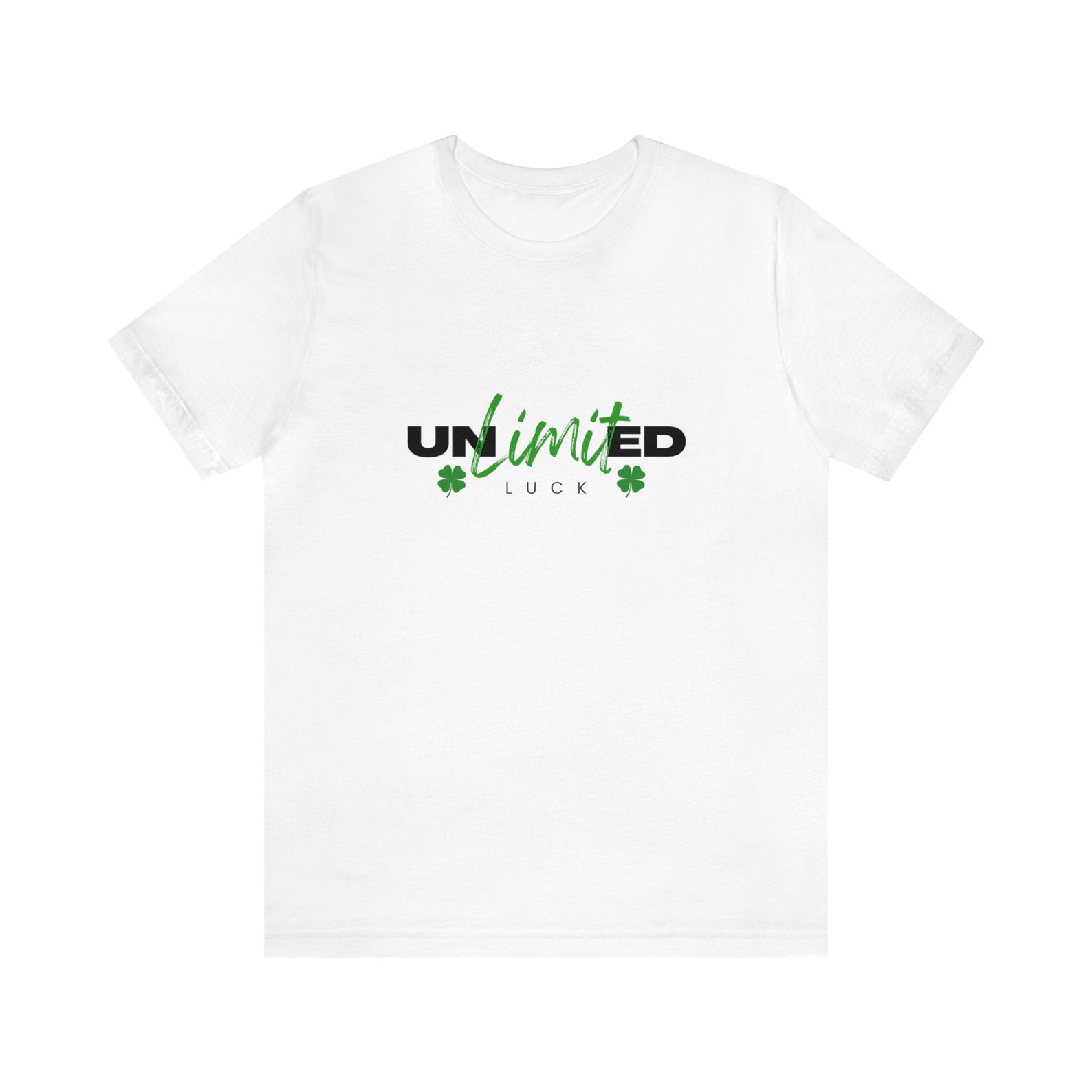 Unlimited Luck Lucky Shirt Lucky Saint Patricks Day Etsy Canada