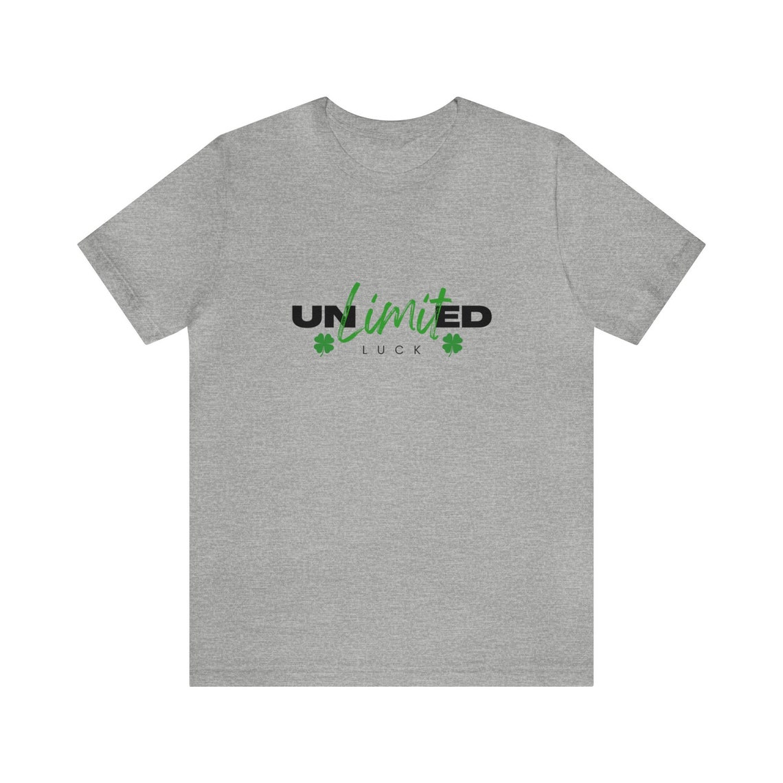Unlimited Luck Lucky Shirt Lucky Saint Patricks Day Etsy Canada