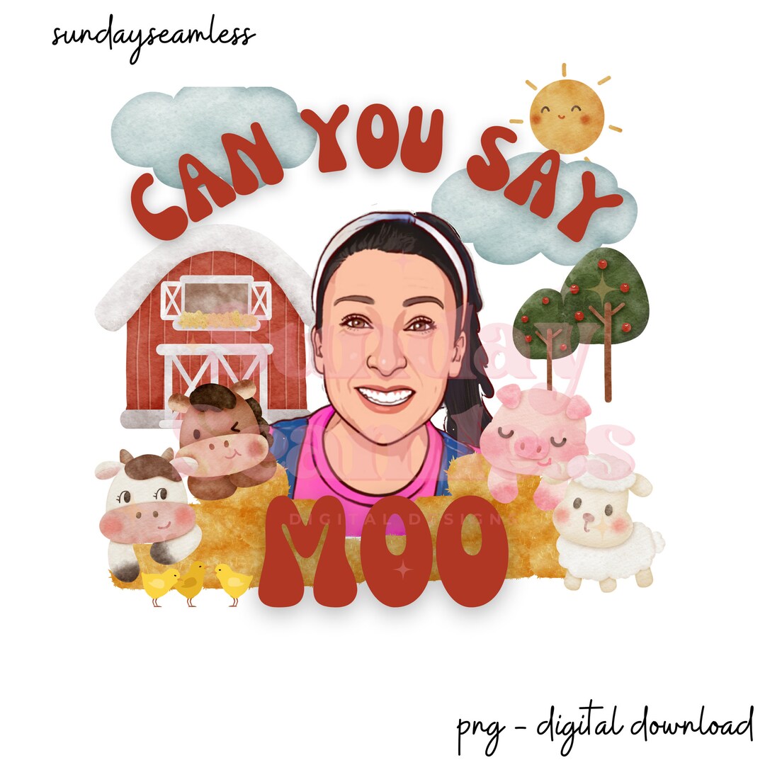 Rachel Farm PNG DIGITAL DOWNLOAD, Mom Trending Png, Ms Rachel Shirt