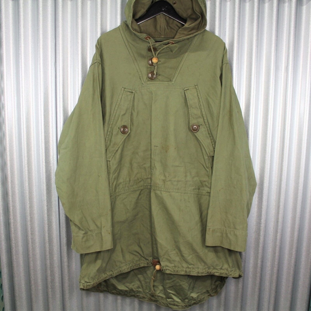 Vintage 1940sww2 US Army Smock Fishtail Parka Pullover - Etsy