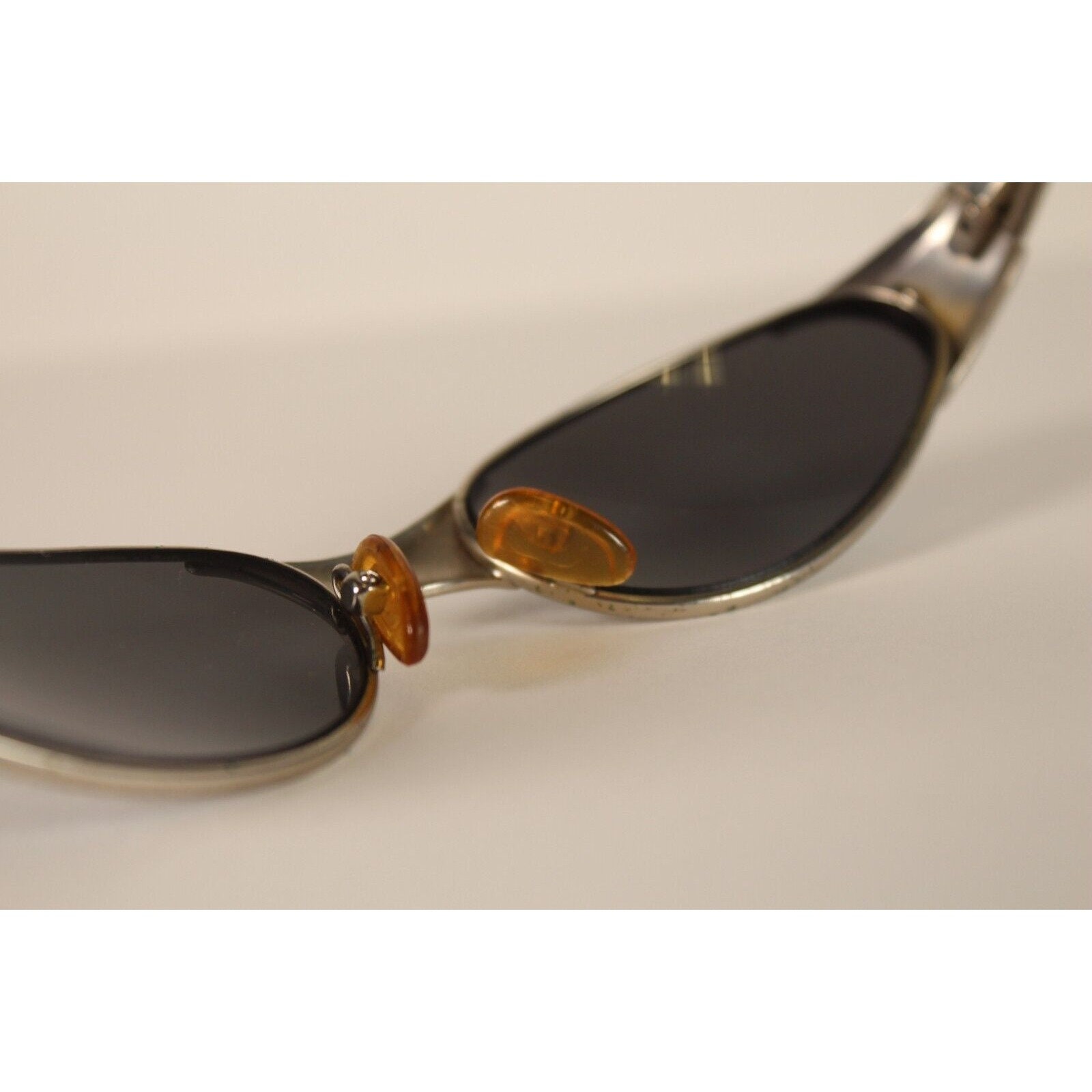 Vintage Oakley Eye Jacket FMJ Silver Frame Black Iridium - Etsy
