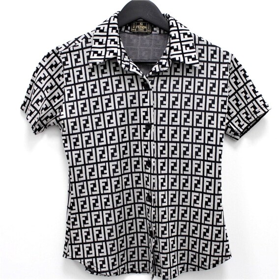 Fendi monogram shirt - Gem