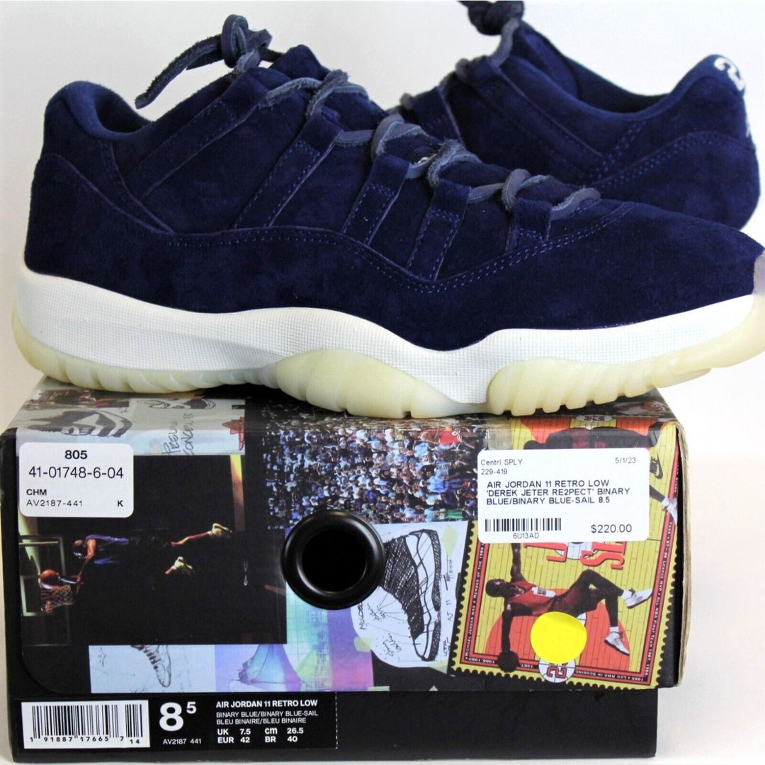 air jordan 11 retro low binary blue