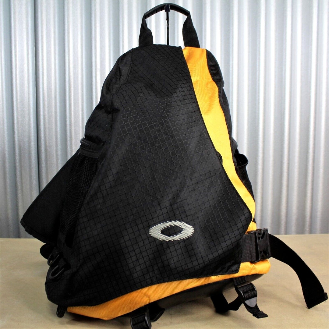 Oakley Sandbag Yellow Black Sling Tactical Tech Bag Backpack Etsy