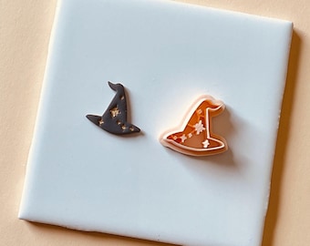 Witch Hat #1 (Star) polymer clay cutter
