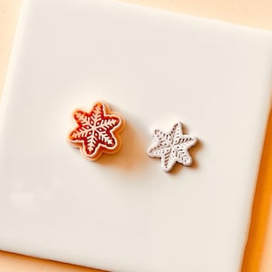 Snowflake #1 polymer clay cutter