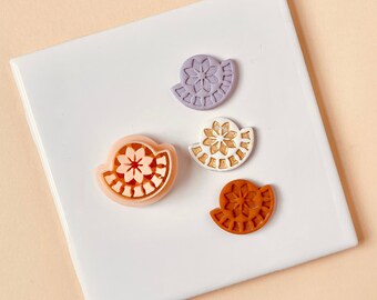 Medallion #6 polymer clay cutter