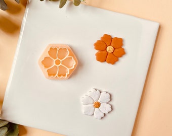 Flower #3 polymer clay cutter