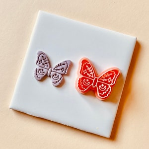 Butterfly #1 polymer clay cutter