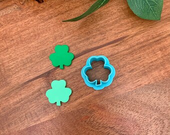 Shamrock Clay Cutter| Three-Leaf Clover |Polymer Clay Cutter | St. Patrick’s Day | 3 Sizes | No. 052