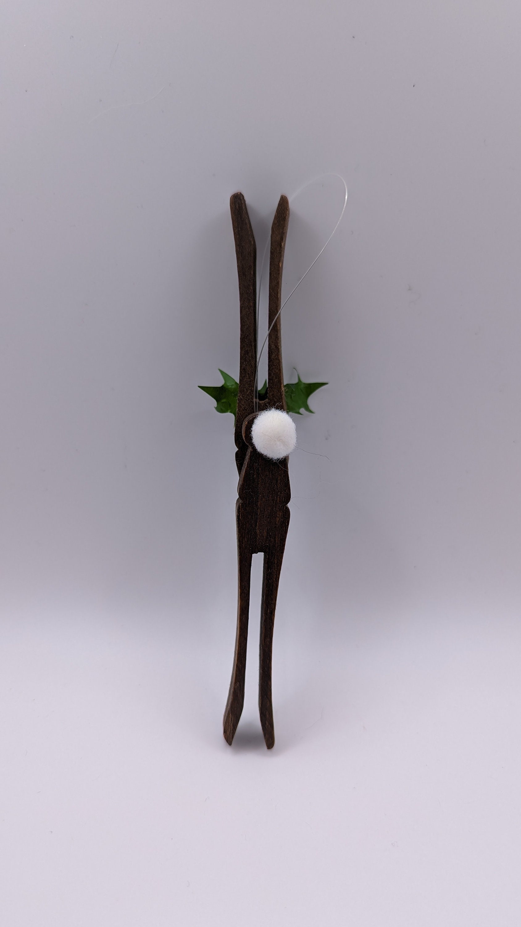 Clothespin Reindeer Ornaments Etsy