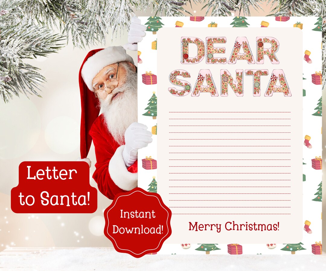 Letter To Santa Printable Christmas Printable 2023 Christmas Wish List letter-to-santa-printable-christmas-printable-2023-christmas-wish-list