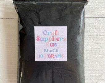 Black Foam Air Dry Modeling Clay, Black Modeling Clay, Black Clay, Black Air Dry Modeling Clay for Fake Bakes, DIY Crafts for Kids
