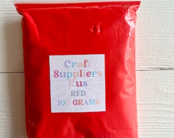 Red Foam Air Dry Modeling Clay, Red Modeling Clay, Modeling Clay for Fake Bake, Modeling Clay for DIY Project, Crafts for Kids