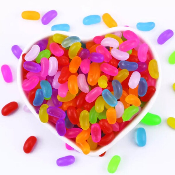 Jelly Bean Beads Etsy