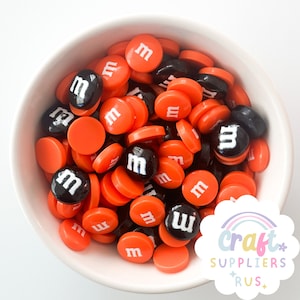 Fake M&Ms Chocolate Candy Cabochons, Faux Chocolate Candy Flat Backs, Fake Chocolate Candy for Fake Bake, Fake Halloween Candy, Slime