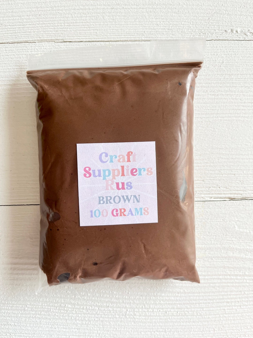 Brown Foam Air Dry Modeling Clay, Brown Modeling Clay, Brown Clay