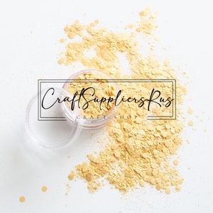 Creamsicle Chunky Glitter Mix, Light Orange Chunky Glitter Mix, Glitter Mix for Snow Globe Tumblers, Cosmetic, DIY Craft Project, Slime, Art