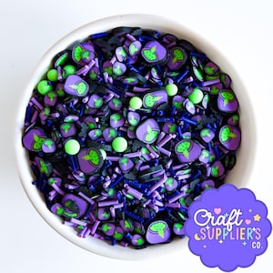 Spooky Potion Sprinkles Mix Clay Halloween Slime Decoden Confetti