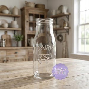 Vintage Large Glass Bottle - Etsy Canada