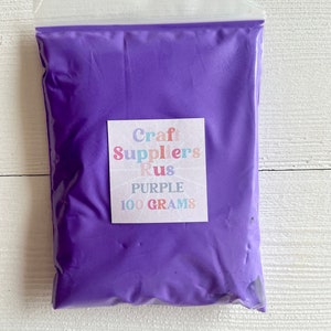 Purple Foam Air Dry Modeling Clay, Purple Modeling Clay, Purple Modeling Clay for Fake Bakes, Modeling Clay for DIY Projects, Kid Crafts