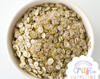 Pumpkin Polymer Clay Sprinkles | Fall Faux Sprinkles for Crafts