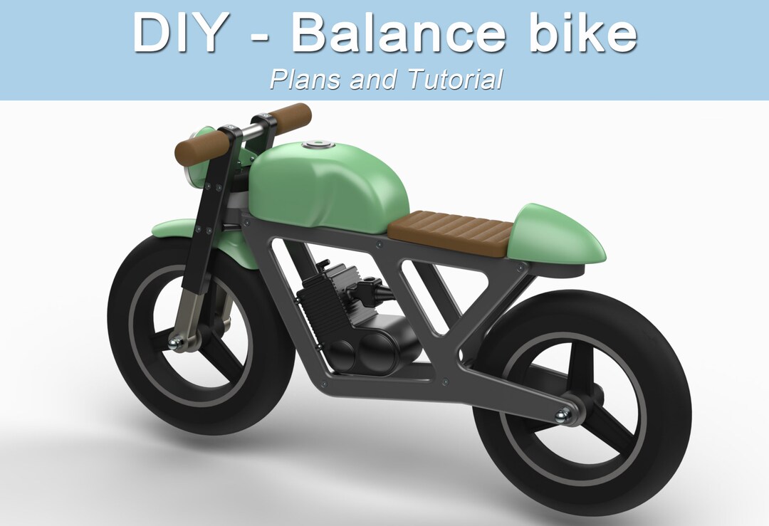 Make a Wooden Balance Bike Plans and Detailed Tutorial Etsy