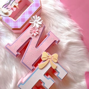 Silly goose 3D letter, silly goose 3D decor, silly goose girl party decor, one silly goose theme birthday, silly goose birthday decor theme