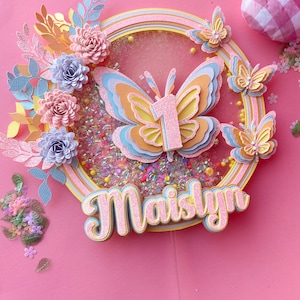 Butterfly cake topper,butterfly patry,baby shower butterfly,birthday party,rainbow cake topper,rainbow patry,butterfly cake topper butterfly