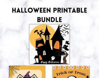 Halloween Printable Bundle