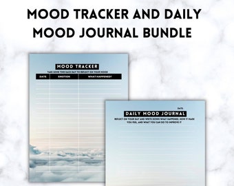 Daily Mood Tracker and Daily Mood Journal