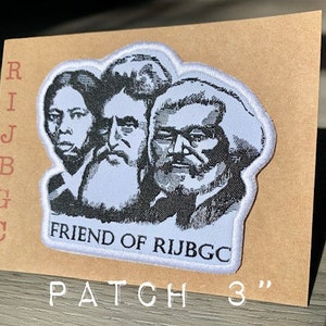 Friend of RIJBGC iron on patch