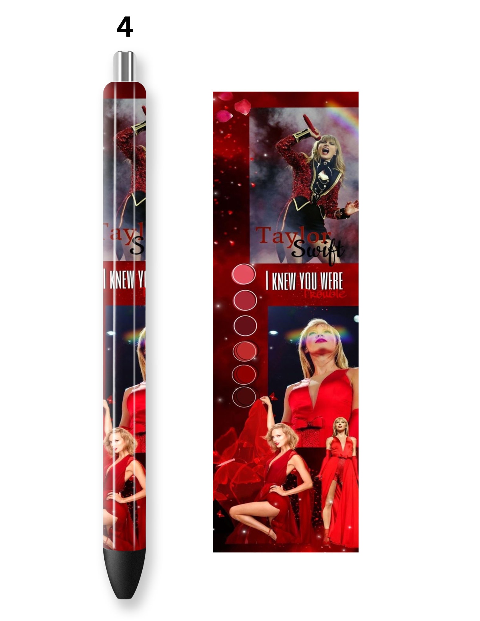 Taylor Swift Glitter Inkjoy Pen With Refill Etsy