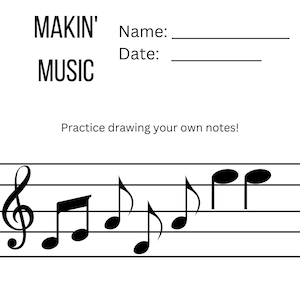Feuille de travail sur la création musicale