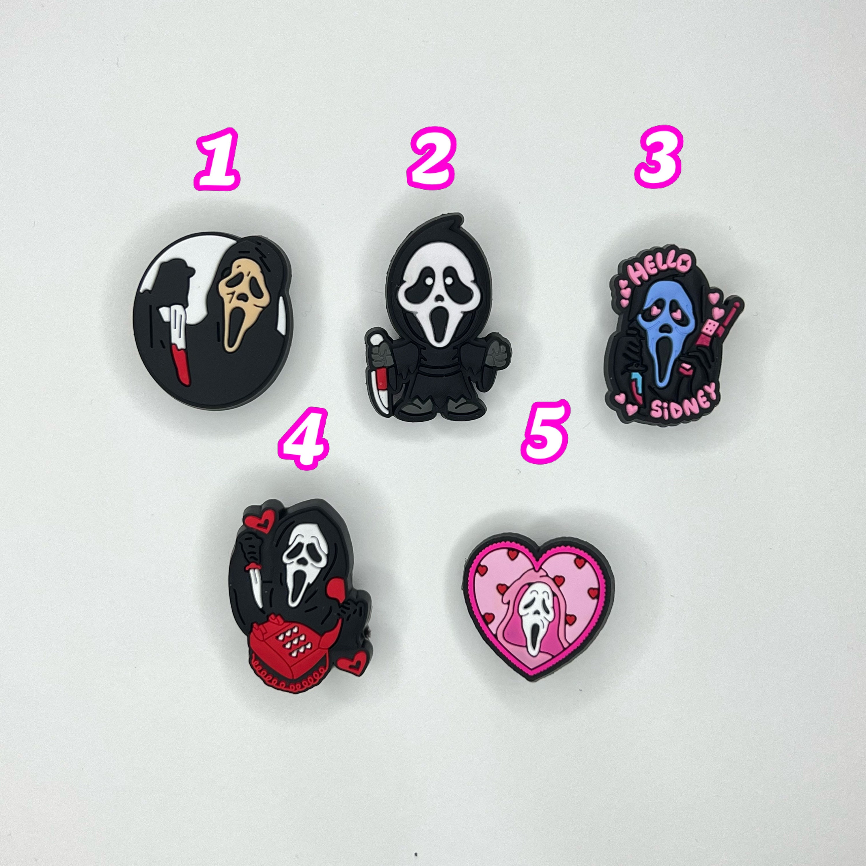 14pc Horror Movie Shoe Charms Scary Movie Accessories Fits Crocs