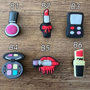 Makeup Shoe Charms, Shoe Pins, Shoe Decoration