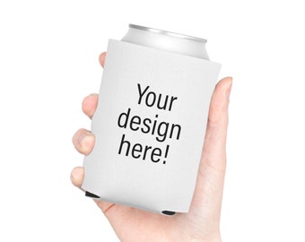 Custom Coozie, Cozies, Personalized Coozies, Custom Can Cooler Sleeve | Personal Customizable Design Coozie Sleeve 12oz Slim and Regular Can