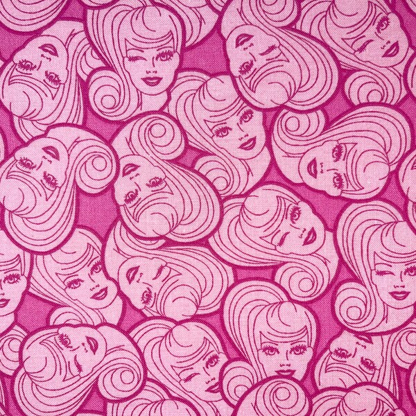Barbie Fabric by the Yard - Etsy