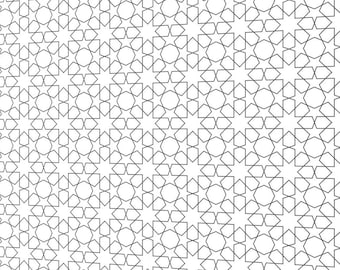 Printable Dollhouse Wallpaper 1:12 Scale