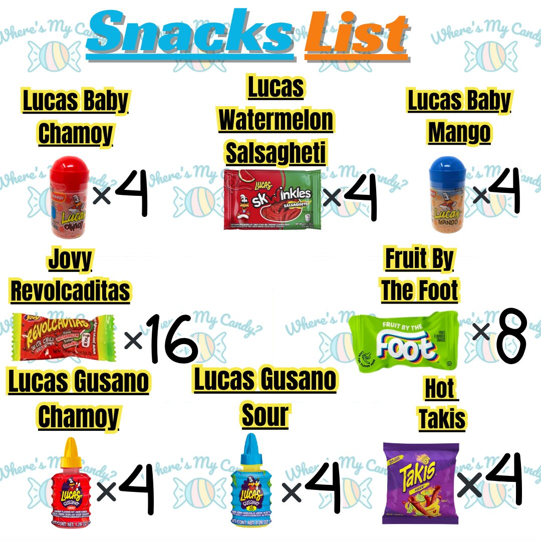 Family Chamoy Pickle Kit Mega Bundle , 52 PIECES , 4pickles , VALUE