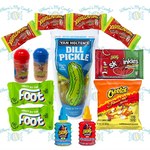 Sour & Spicy Chamoy Dill Pickle Kit