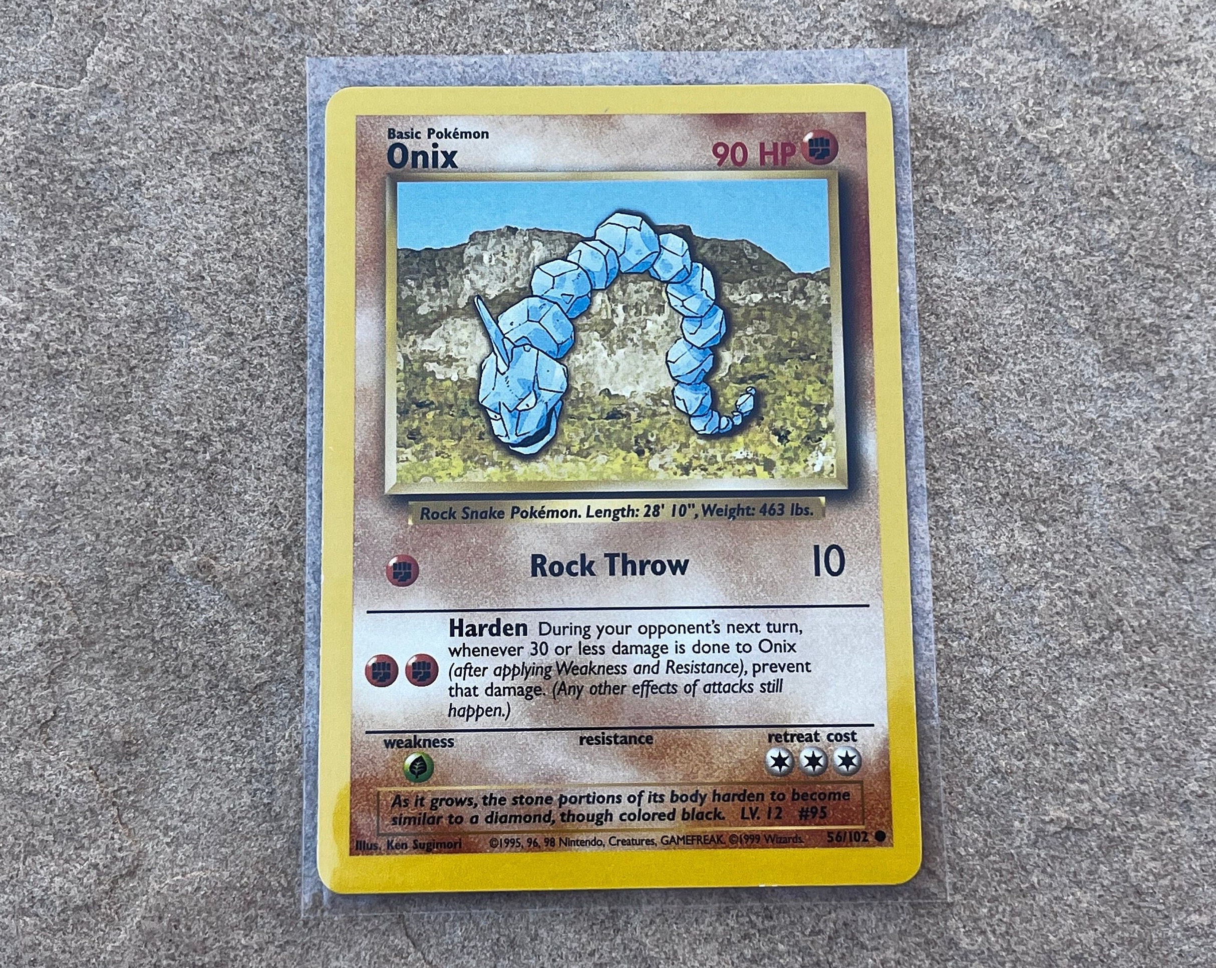 Pokemon - Onix (56/102) - Base Set