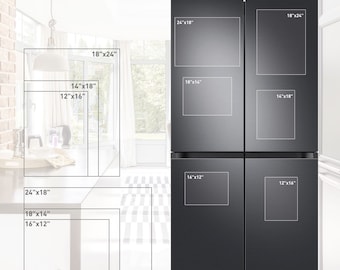 Magnetic Fridge Calendar Upgrade | Larger Sizes Available | Simply Choose The Size You Want to Upgrade!