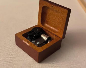 Anastasia - Once upon a december music box, Wooden Handmade Home decorations Christmas Gift friendship , valentine, Mother's day