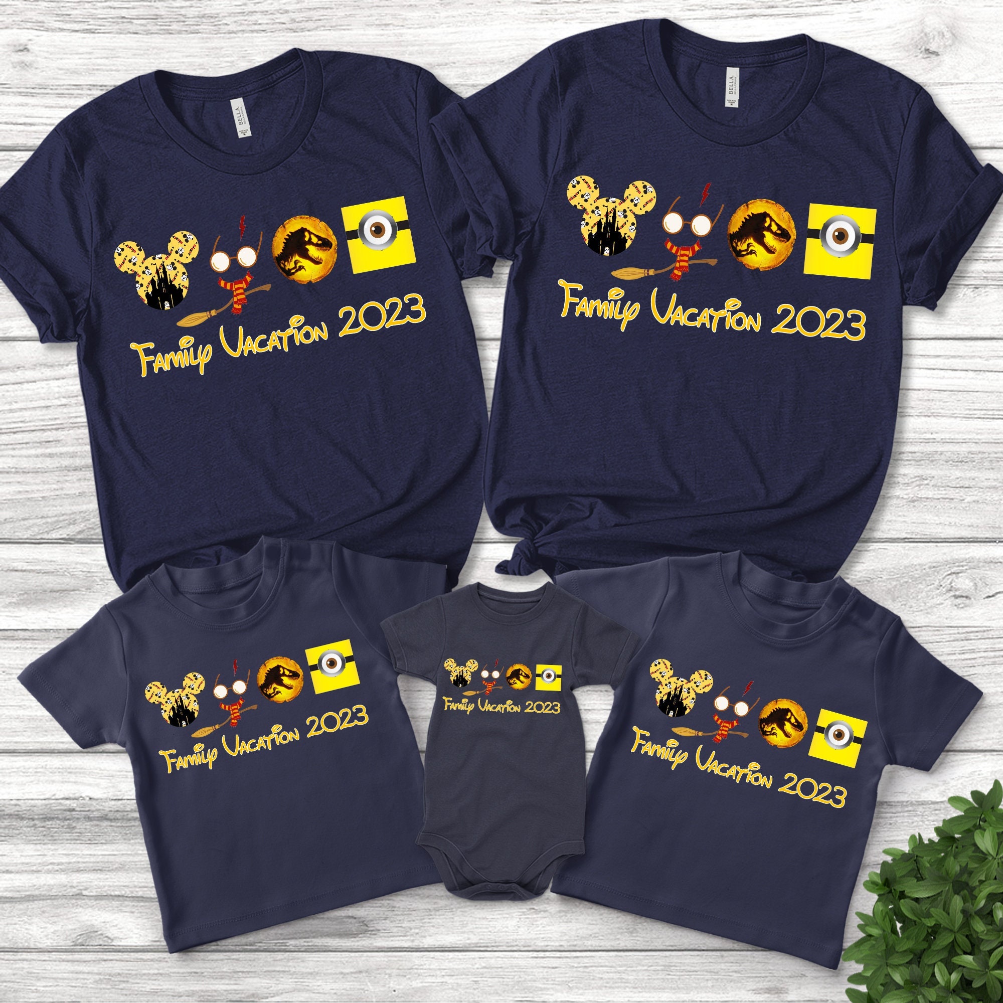 2023 Universal Matching Family Vacation Shirts, Disneyworld, theme park