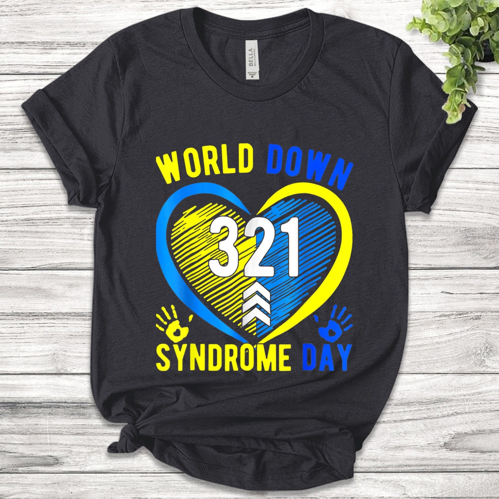 Down Syndrome Tshirt Down Syndrome Awareness Gift in A World - Etsy