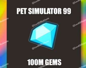 Ps99 | Pet Sim 99 | Pet Simulator 99 | Roblox - 100M Gems