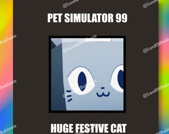 Ps99 | Pet Sim 99 | Pet Simulator 99 - Huge Festive Cat